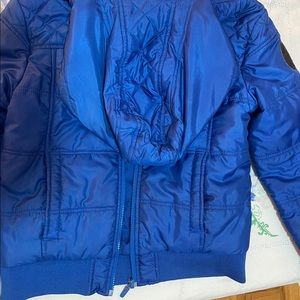 Mens bomber jacket in blue colour comes with good condition and great quality.